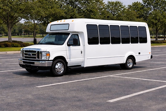 20-passenger mini coach available for charter in Atlanta, GA