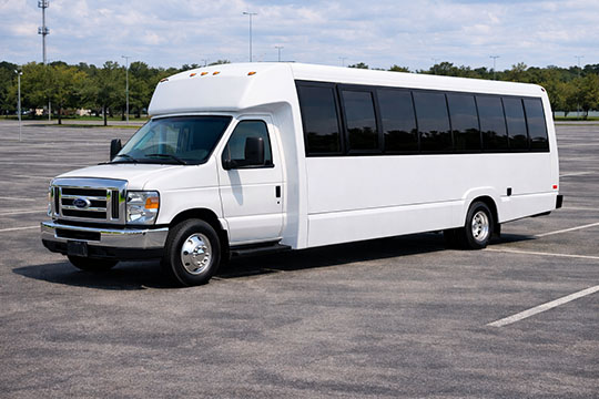 25-passenger mini coach available for charter in Atlanta, GA